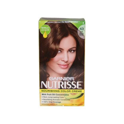 Nutrisse Nourishing Color Creme #43 Dark Golden Brown Nutrisse Nourishing Color Creme #43 Dark Golden Brown