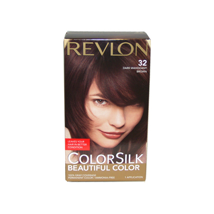 ColorSilk Beautiful Color #32 Dark Mahogany Brown ColorSilk Beautiful Color #32 Dark Mahogany Brown