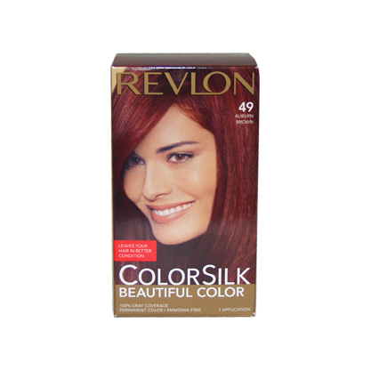 ColorSilk Beautiful Color #49 Auburn Brown ColorSilk Beautiful Color #49 Auburn Brown