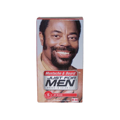 Brush-In Color Gel Mustache & Beard Jet Black # M-60 Brush-In Color Gel Mustache & Beard Jet Black # M-60