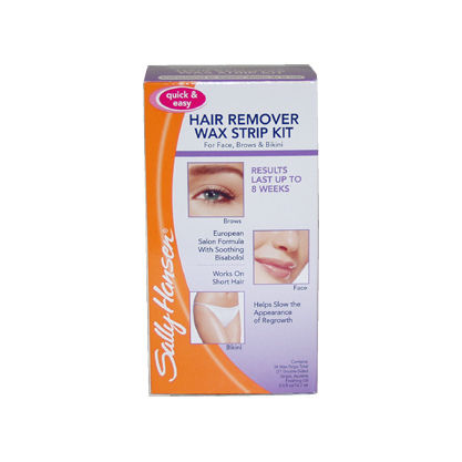 Quick & Easy Hair Remover Wax Strip Kit For Face Eyebrows & Bikini Quick & Easy Hair Remover Wax Strip Kit For Face Eyebrows & Bikini