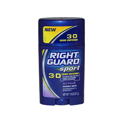 Sport 3-D Odor Defense Antiperspirant & Deodorant Invisible Solid Active Sport 3-D Odor Defense Antiperspirant & Deodorant Invisible Solid Active