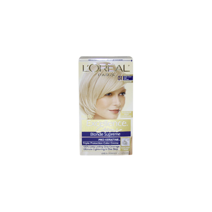 Excellence Creme Blonde Supreme # 01 High-Lift Extra Light Ash Blonde - Cooler Excellence Creme Blonde Supreme # 01 High-Lift Extra Light Ash Blonde - Cooler