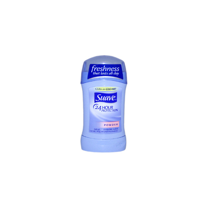 24 Hour Protection Powder Invisible Solid Anti-Perspirant Deodorant Stick by Suave 24 Hour Protection Powder Invisible Solid Anti-Perspirant Deodorant Stick by Suave