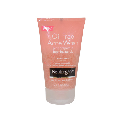 Oil Free Acne Wash Pink Grapefruit Foaming Scrub Oil Free Acne Wash Pink Grapefruit Foaming Scrub