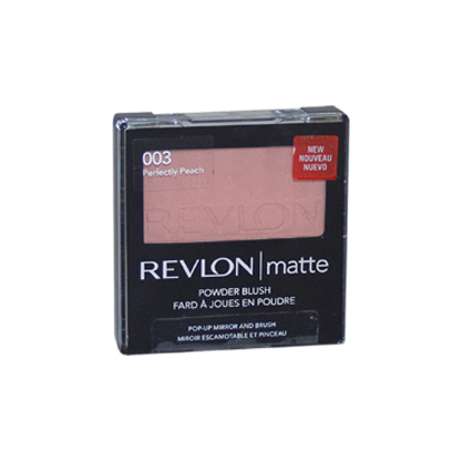 Matte Powder Blush with Pop-Up Mirror and Brush