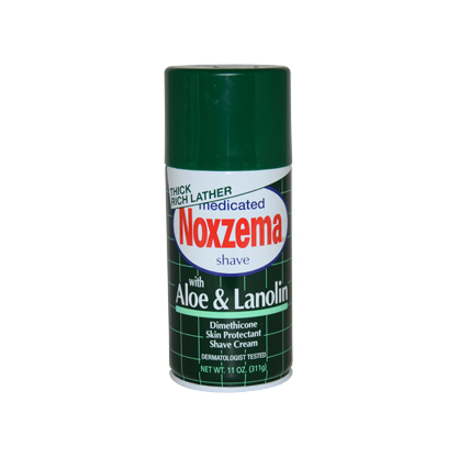 Medicated Shave Cream with Aloe and Lanolin