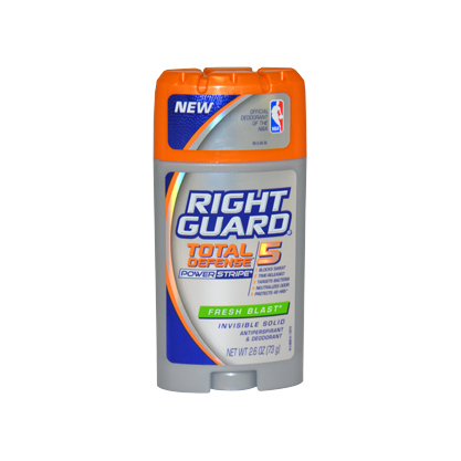 Total Defense Power Stripe Invisible Solid Fresh Blast Antiperspirant Deodorant Total Defense Power Stripe Invisible Solid Fresh Blast Antiperspirant Deodorant