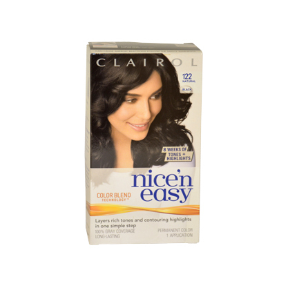 Nice'n Easy Color Blend # 122 Natural Black Nice'n Easy Color Blend # 122 Natural Black