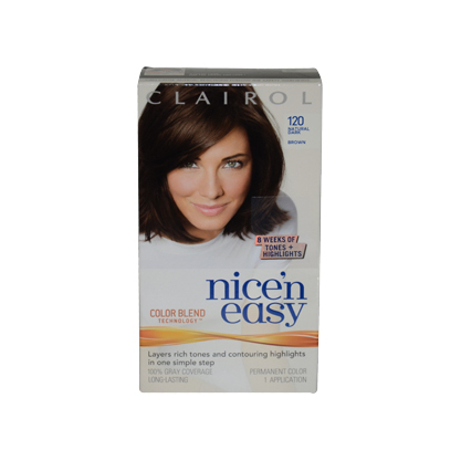 Nice'n Easy Color Blend # 120 Natural Dark Brown Nice'n Easy Color Blend # 120 Natural Dark Brown