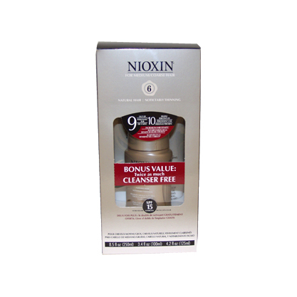 System 6 Thinning Hair Kit For Medium/Coarse Nat. Noticeably Thin Hair System 6 Thinning Hair Kit For Medium/Coarse Nat. Noticeably Thin Hair