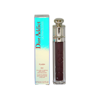 Dior Addict Ultra-Gloss Flash # 982 Black-Tie Plum Dior Addict Ultra-Gloss Flash # 982 Black-Tie Plum