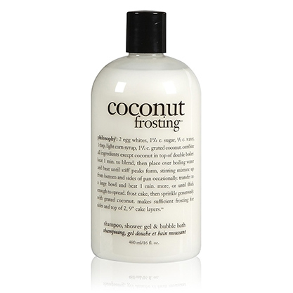 Coconut Frosting Shampoo, Shower Gel and Bubble Bath Coconut Frosting Shampoo, Shower Gel and Bubble Bath