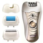 Sminiker 3 in 1 Lady Waterproof Rechargeable Hair Removal Kit by Braun
