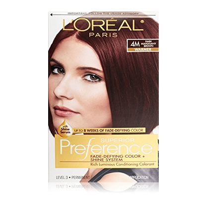 Superior Preference - 4M Dark Mahogany Brown (Warmer) by L_Oreal Paris