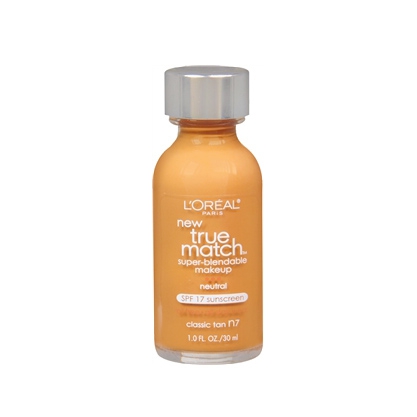 True Match Super Blendable makeup Neutral SPF 17 Sunscreen - Classic Tan n7 by L_Oreal Paris by L_Oreal Paris